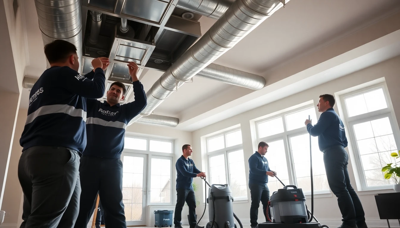 Air Duct Cleaning Background